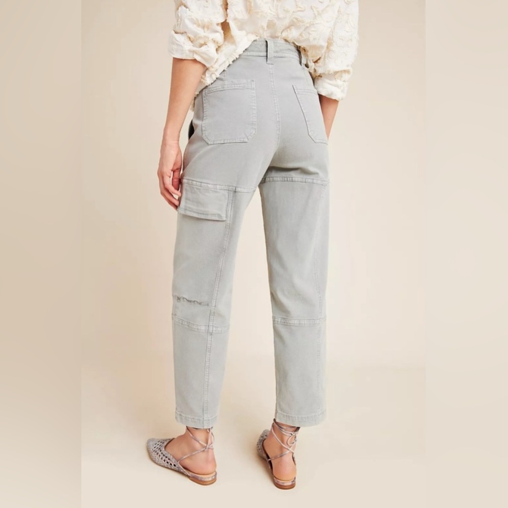 Anthropologie Nell Canvas Utility Pant